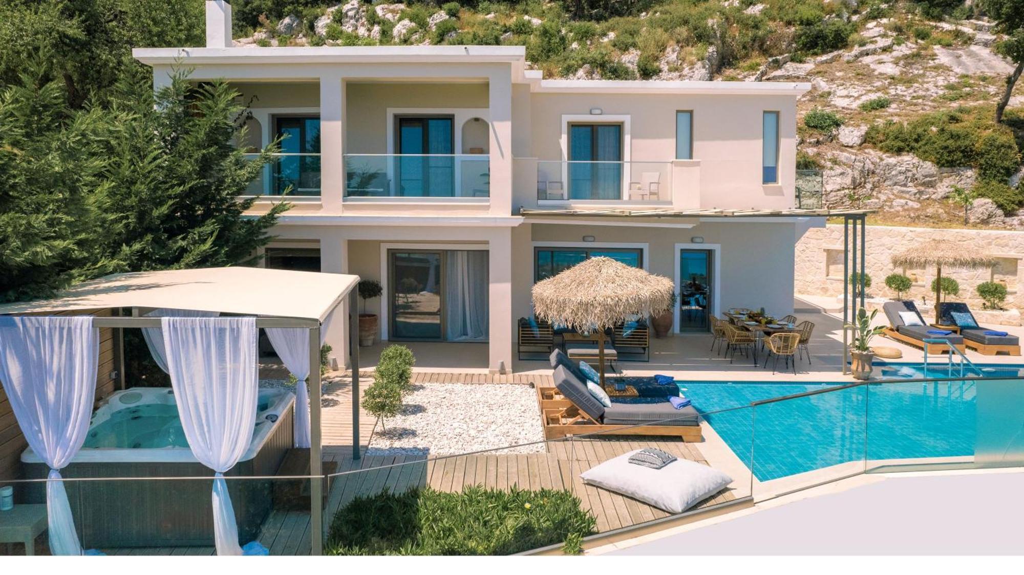 Artemis Villas - Spectacular Views & Ideal For Large Groups, By Zantewize Khartata Bagian luar foto